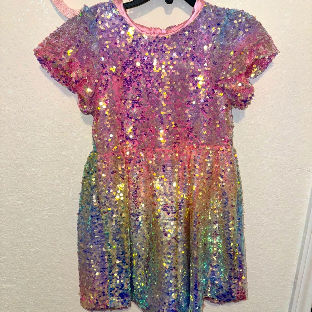 Lola THE BOYS SEQUIN OMBRE DRESS